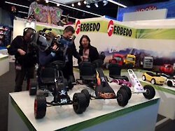 Spielwarenmesse Nürnberg - Fernsehen zu Besuch bei gokart-profi.de